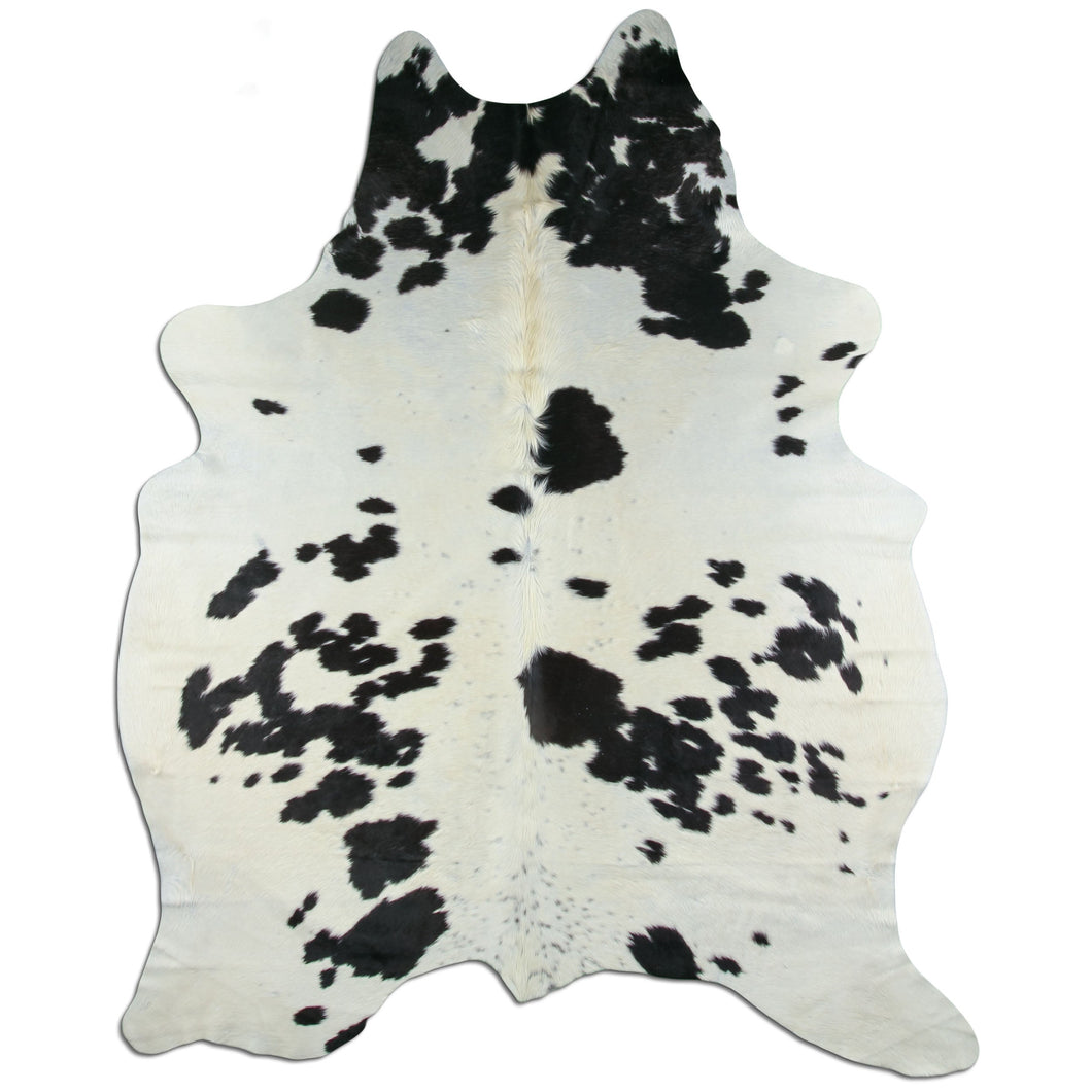 Czarno-biała skóra bydlęca XXL