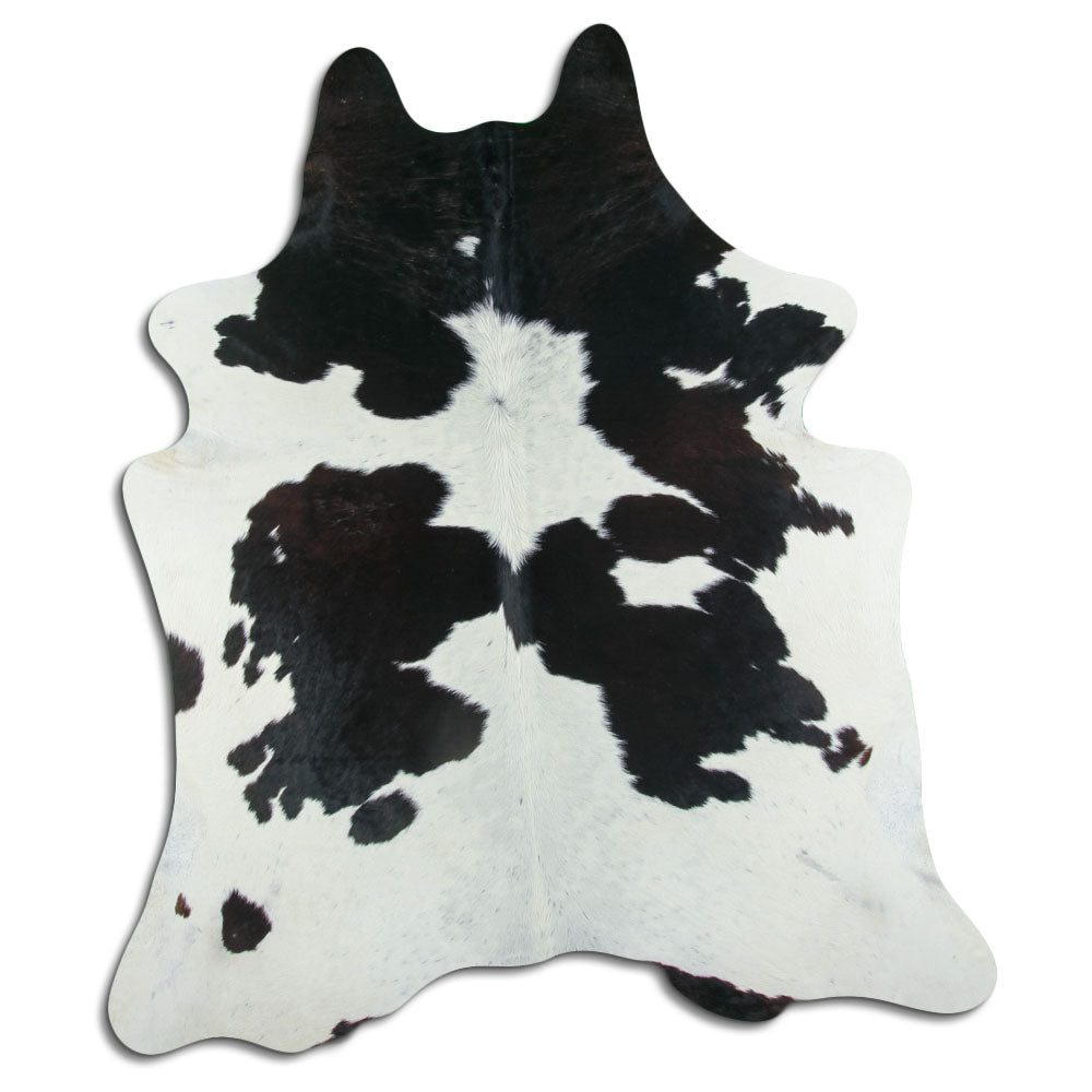 Czarno-biała skóra bydlęca XL