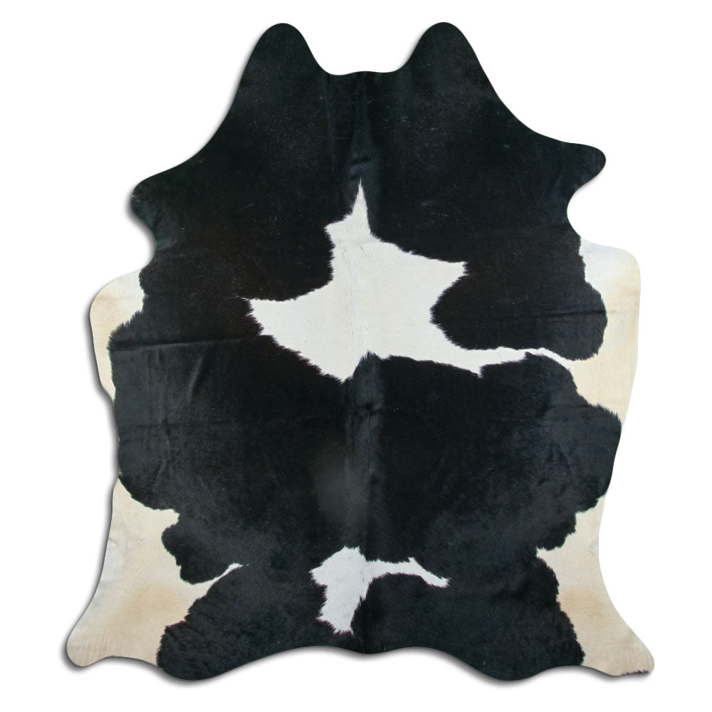 Czarno-biała skóra bydlęca XXL