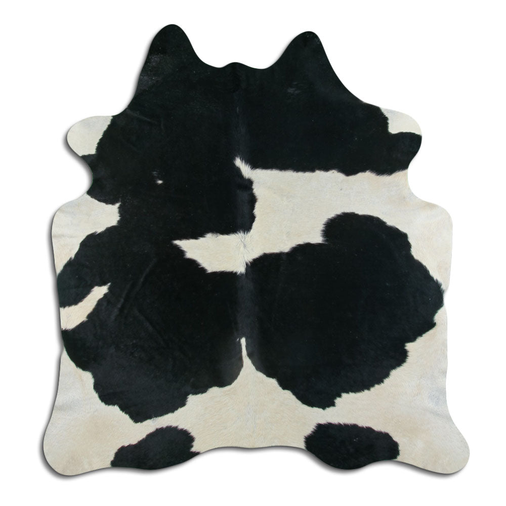 Czarno-biała skóra bydlęca L