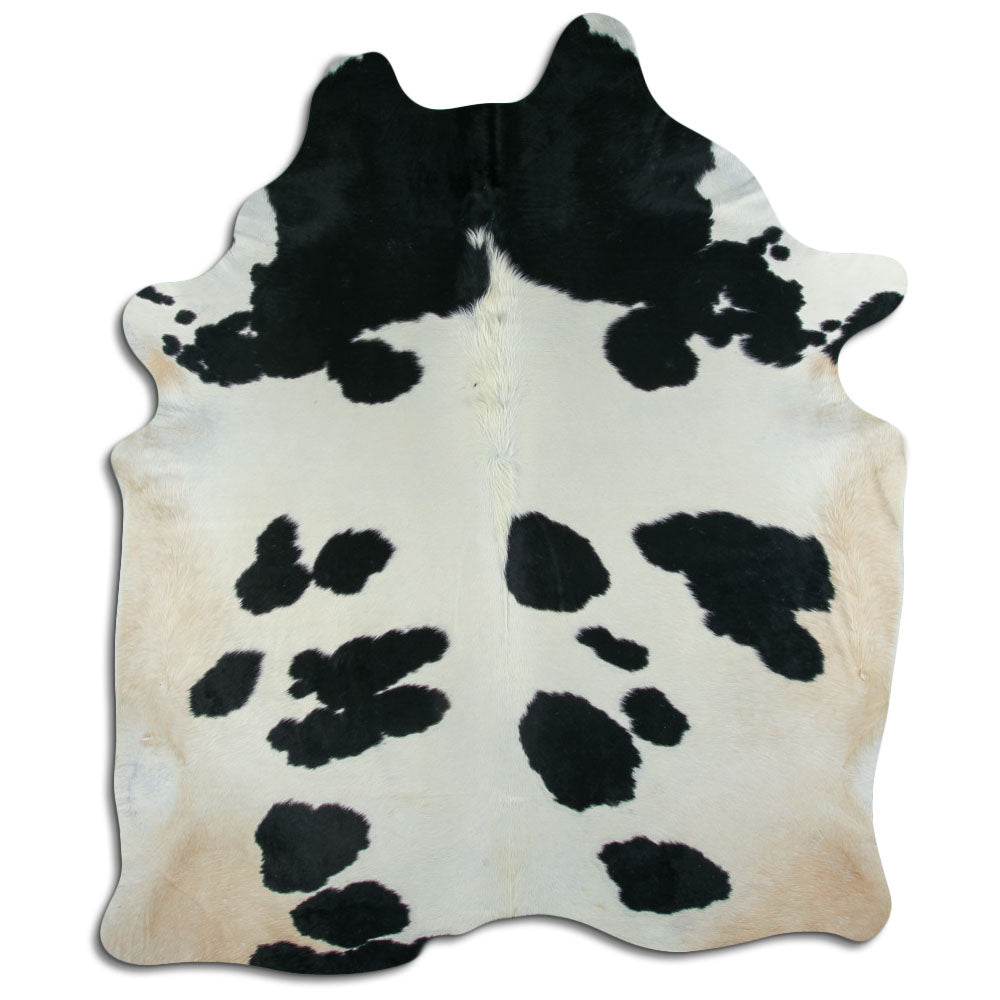 Czarno-biała skóra bydlęca XXL