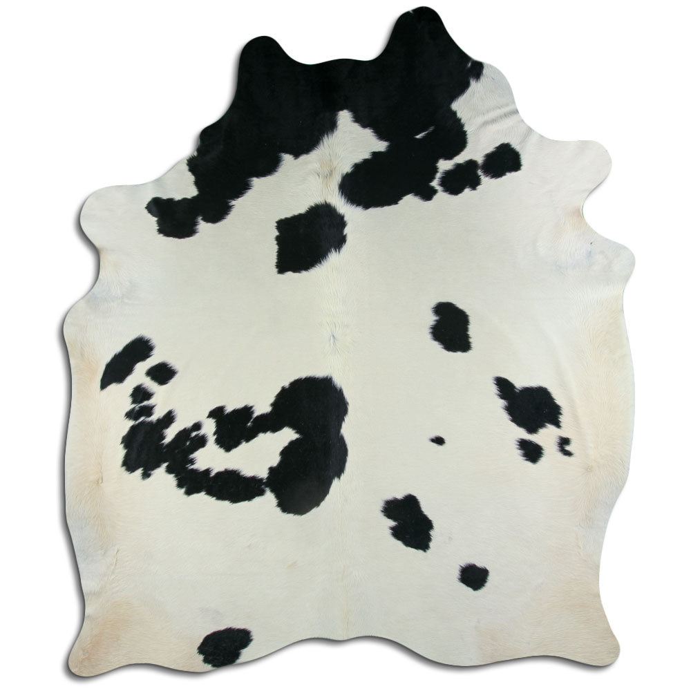 Czarno-biała skóra bydlęca XXXL