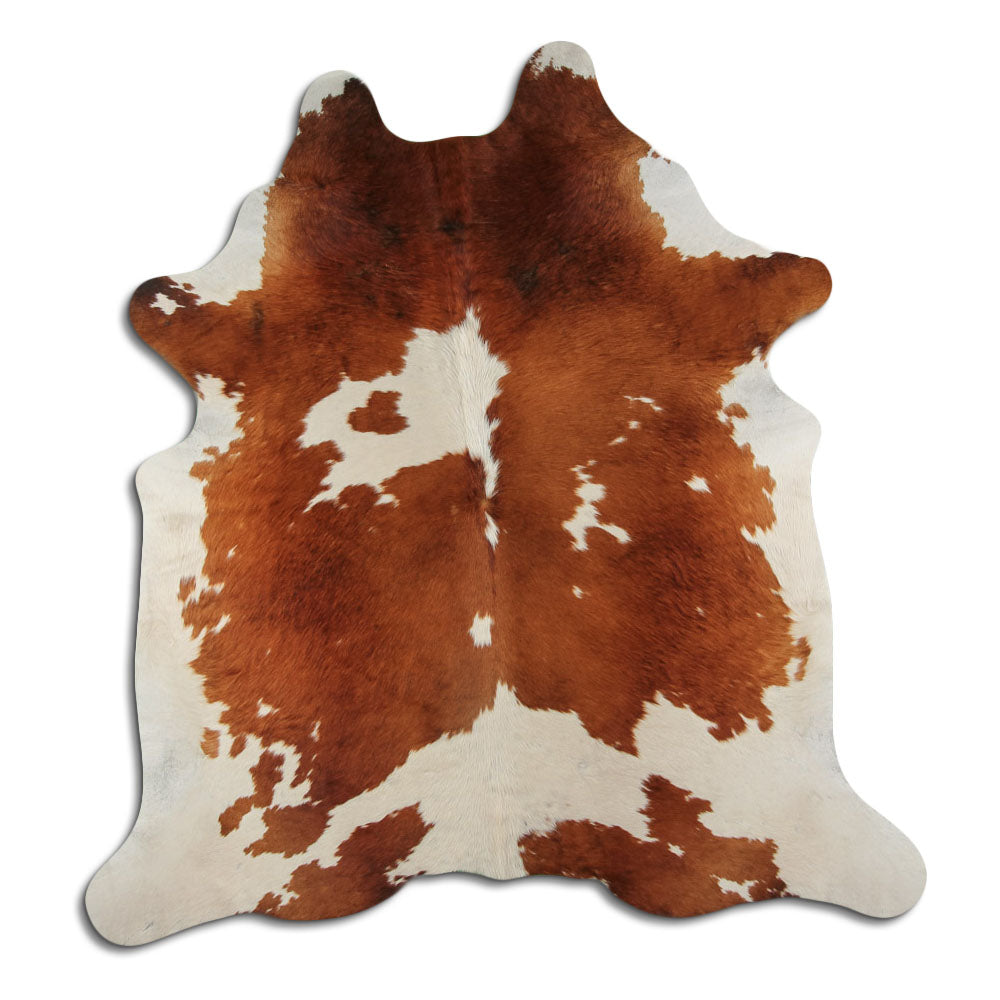 Brązowa skóra bydlęca L