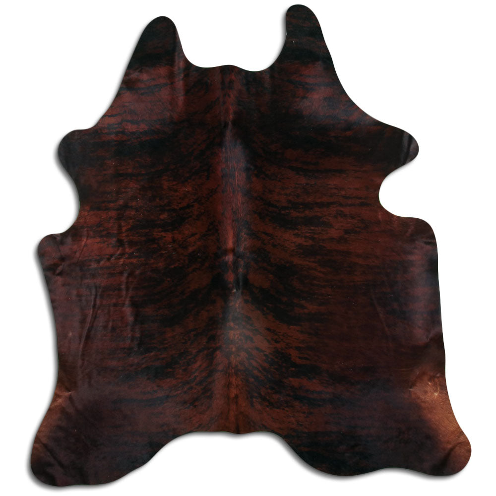 Brązowa skóra bydlęca L