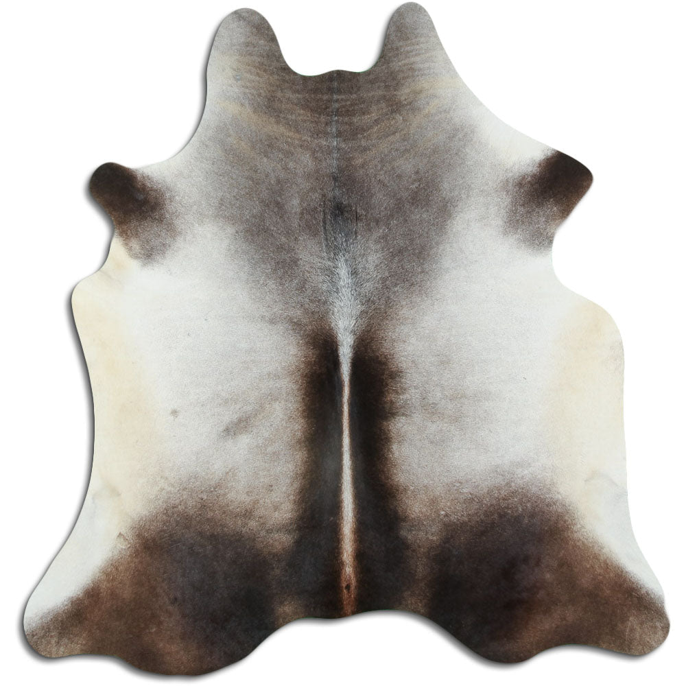 Szara skóra bydlęca M