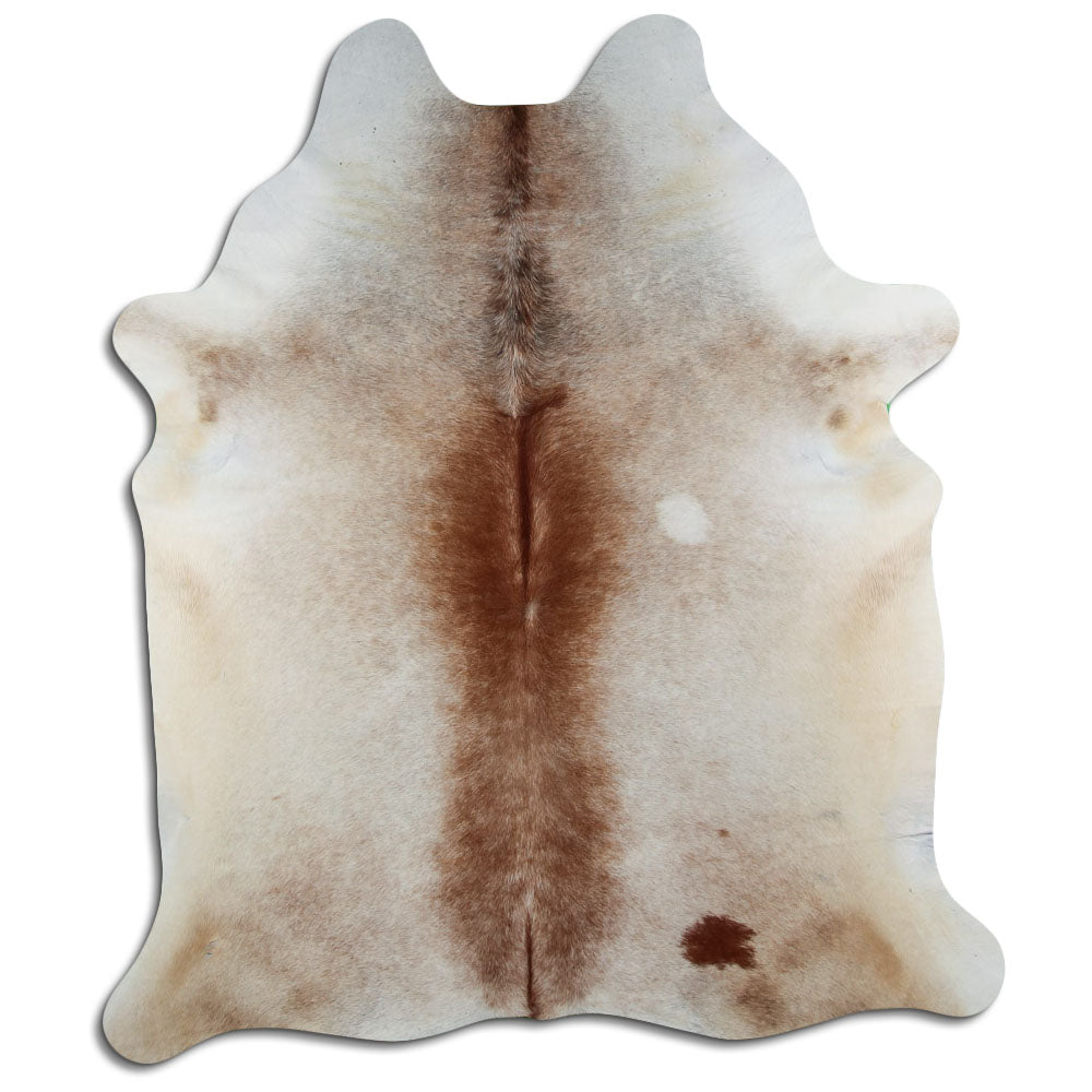 Szara skóra bydlęca XL