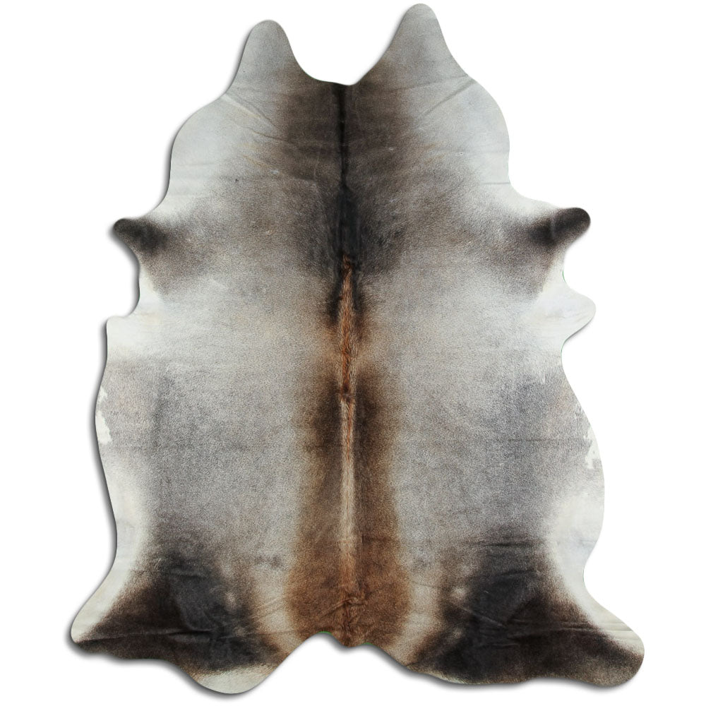 Szara skóra bydlęca XL