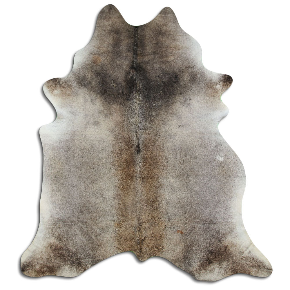Szara skóra bydlęca XL