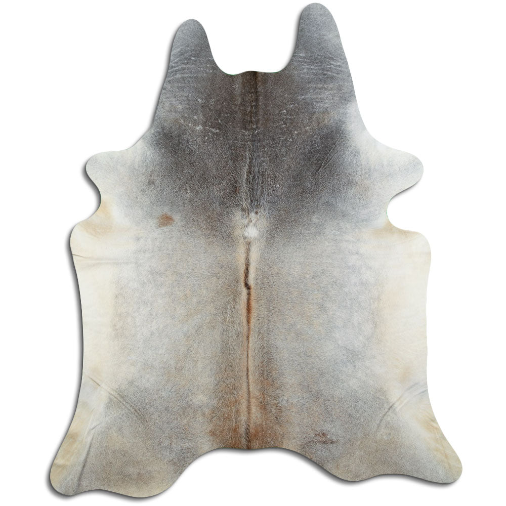 Szara skóra bydlęca XL