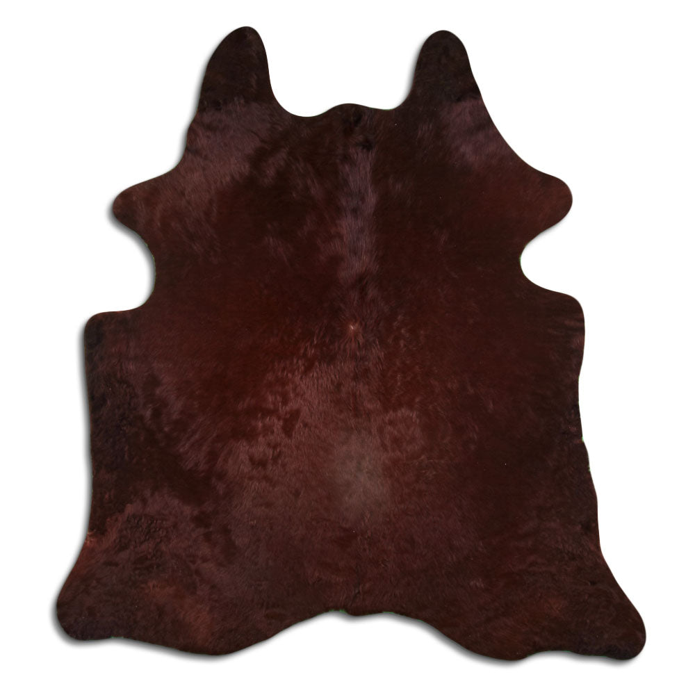 Brązowa skóra bydlęca L