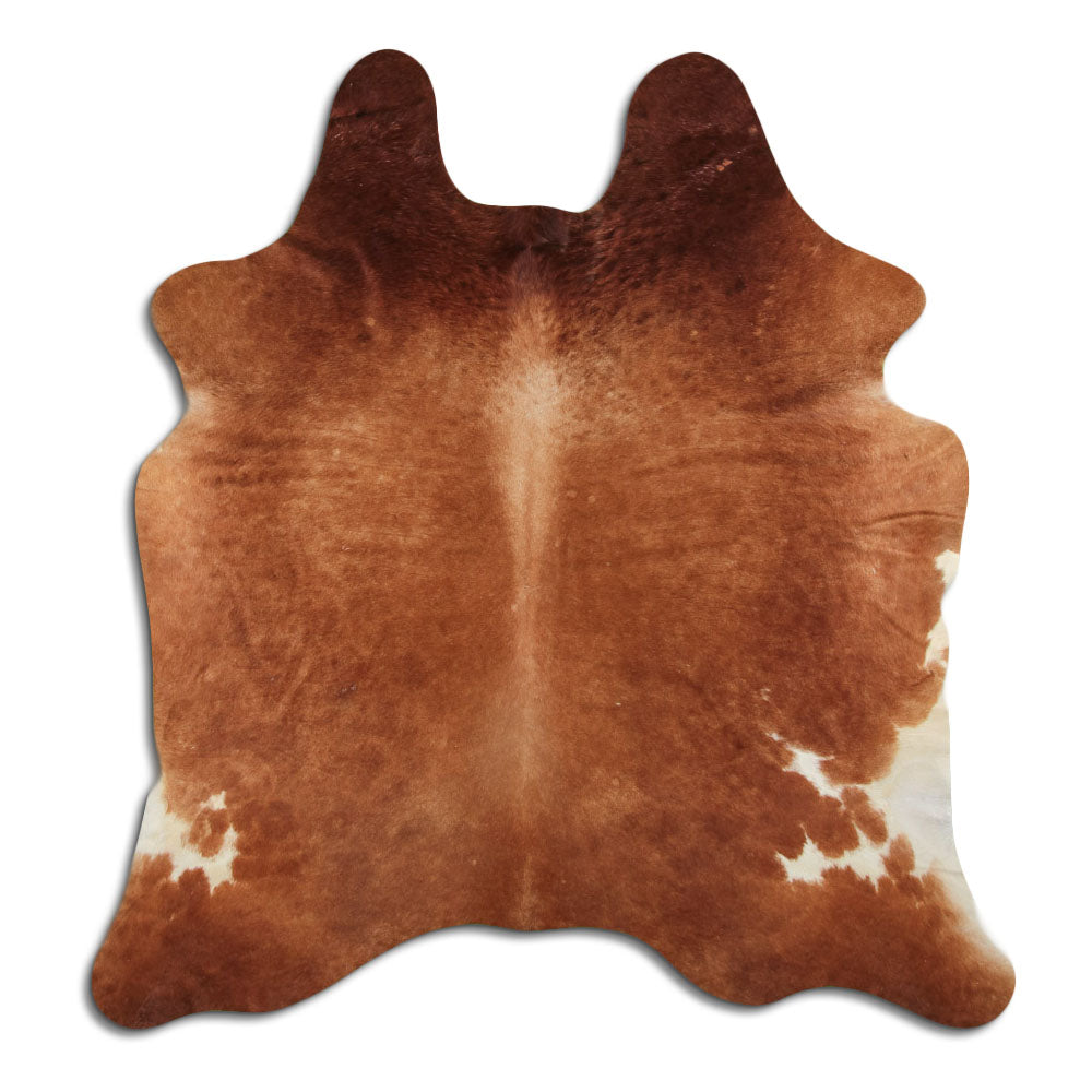Brązowa skóra bydlęca XL