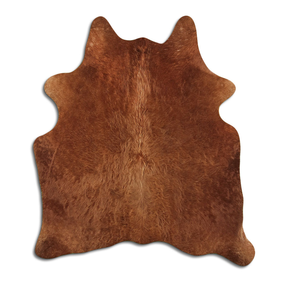 Brązowa skóra bydlęca M