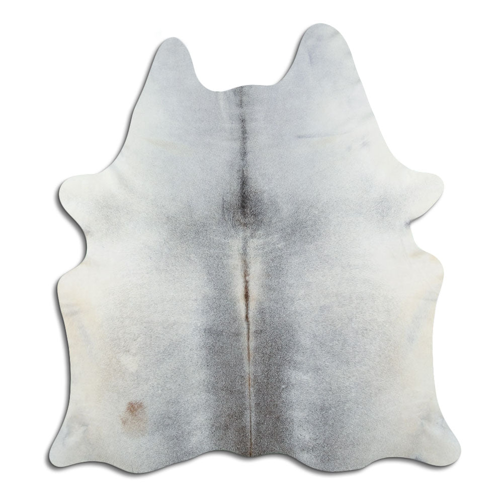 Szara skóra bydlęca L