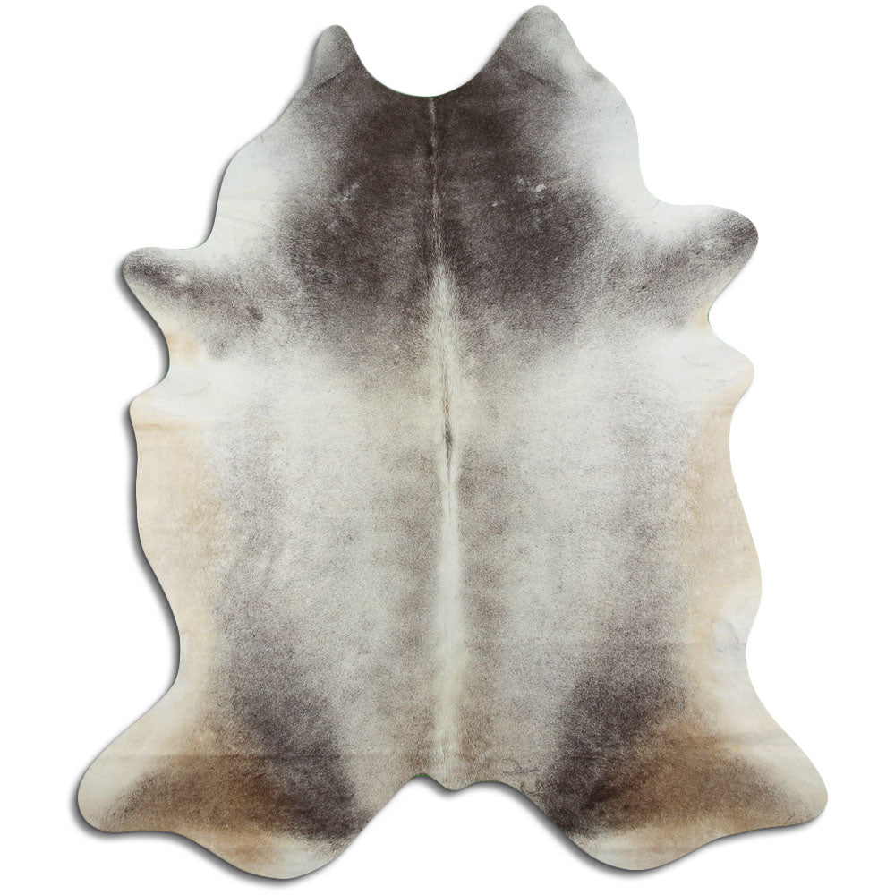 Szara skóra bydlęca XL