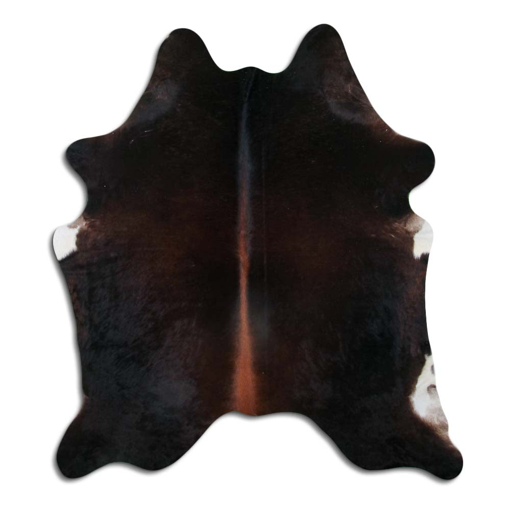Brązowa skóra bydlęca L