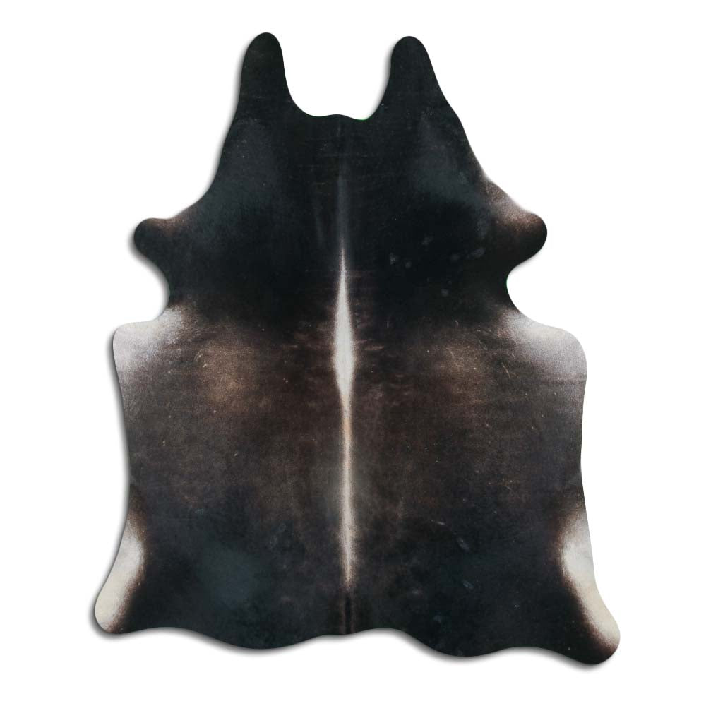 Brązowa skóra bydlęca L