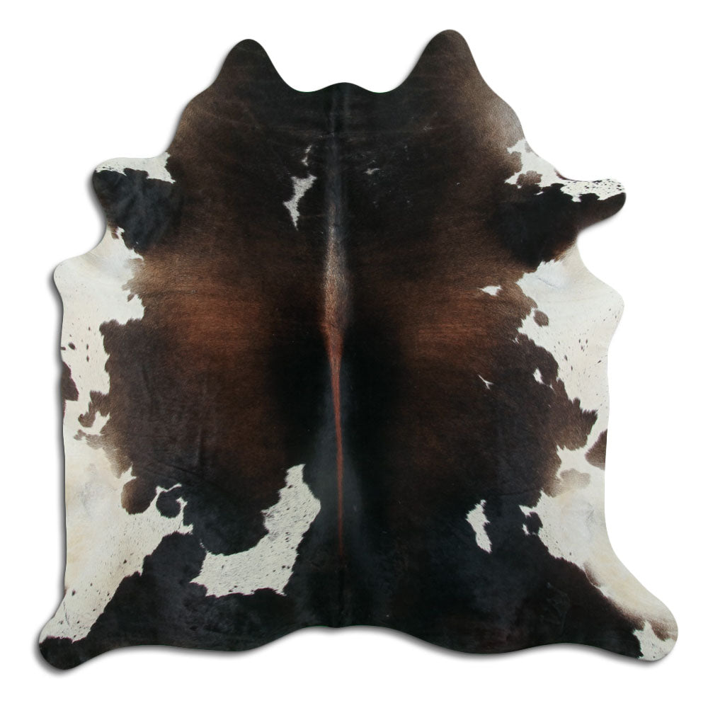 Trójkolorowa skóra bydlęca L