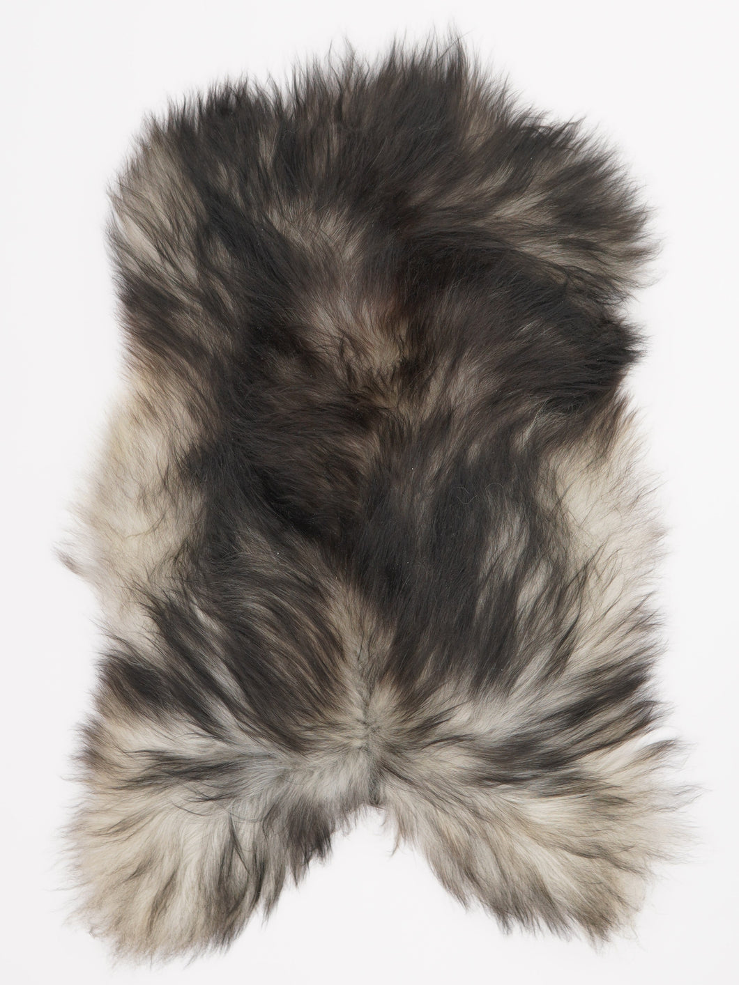 Szara islandzka skóra owcza M