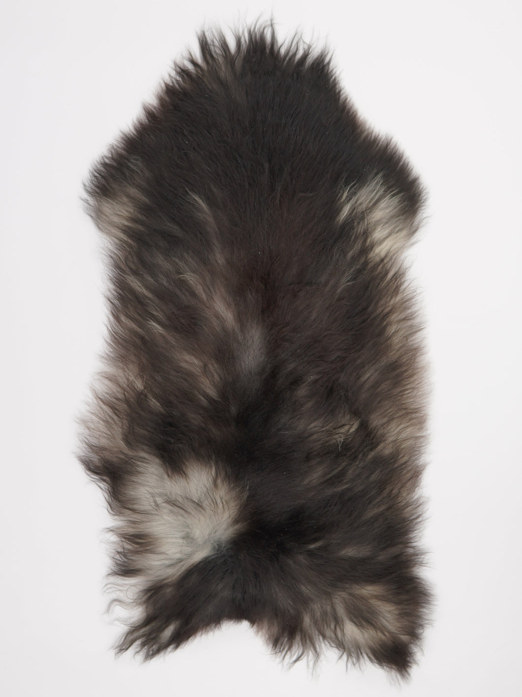 Szara islandzka skóra owcza XL