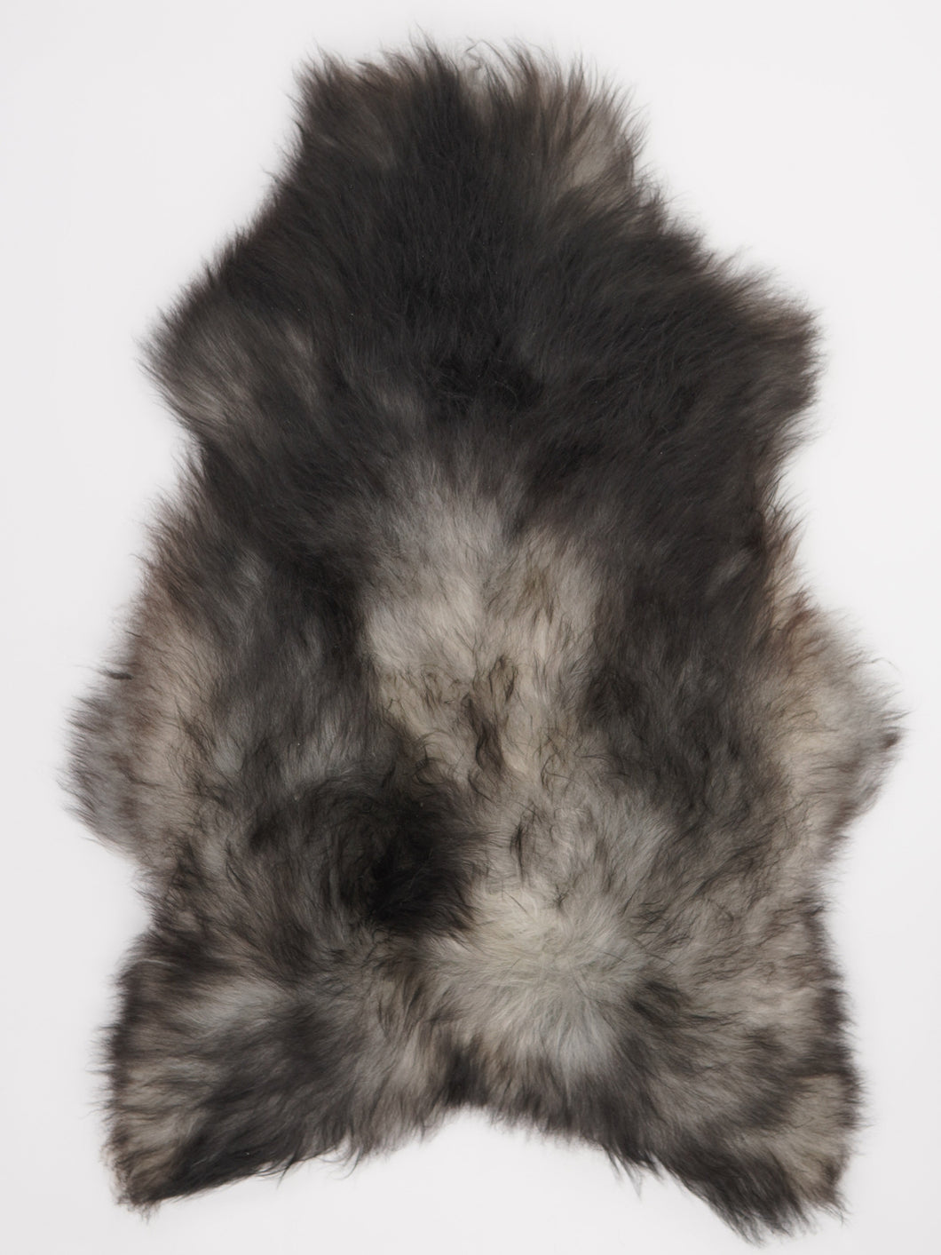 Szara islandzka skóra owcza XL