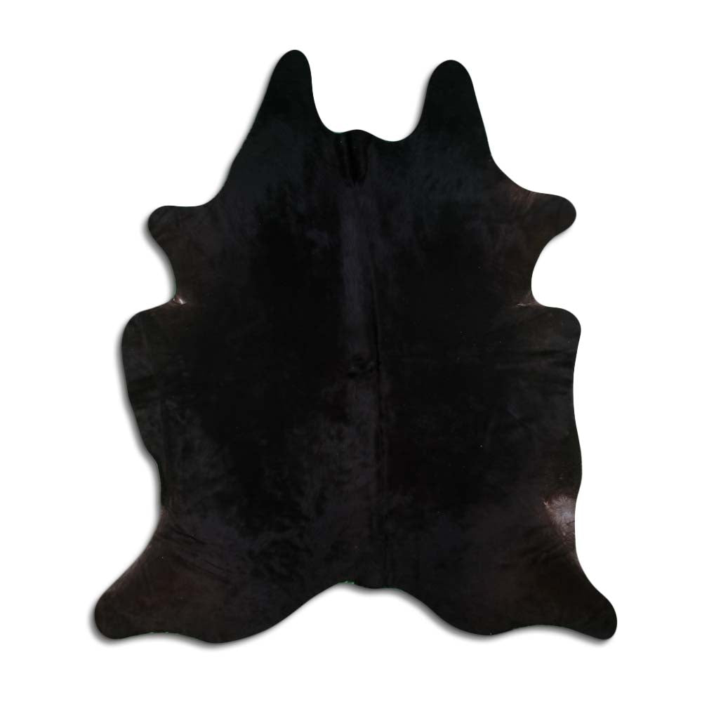 Czarna skóra bydlęca XL